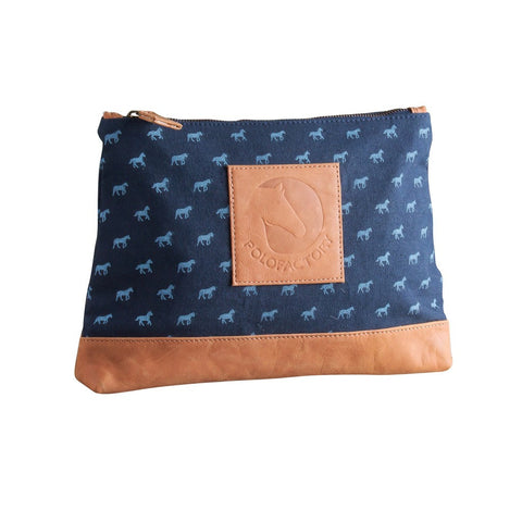 Blue Travel Pouch